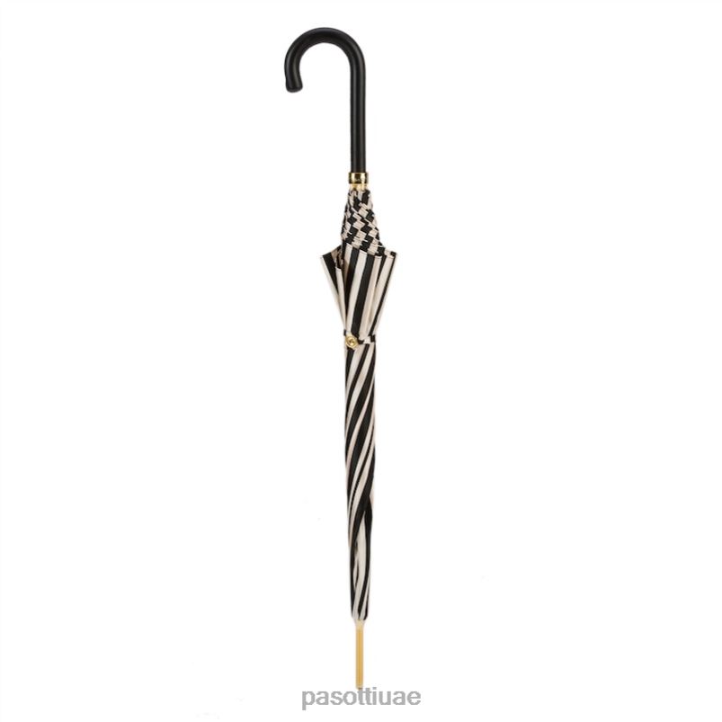 مظلة | 460 21352-1 ع - مظلة مخططة بالأبيض والأسود PASOTTI Z446V462